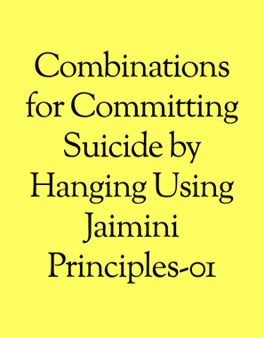 Combinations for Committing Suicide by Hanging Using Jaimini Principles-01